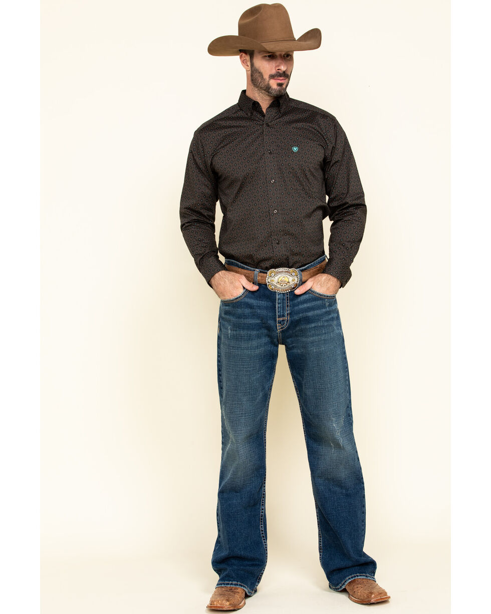 ARIAT Mens Fitted Long Sleeve Shirt 